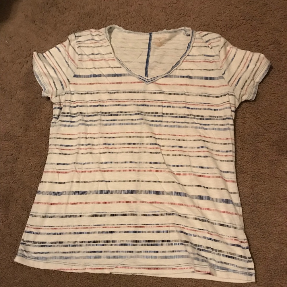 striped t-shirt (red, white & blue)
